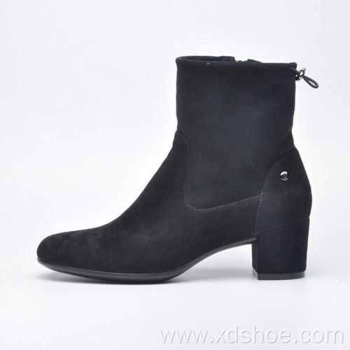 Women's 55mm height heel strechable boot